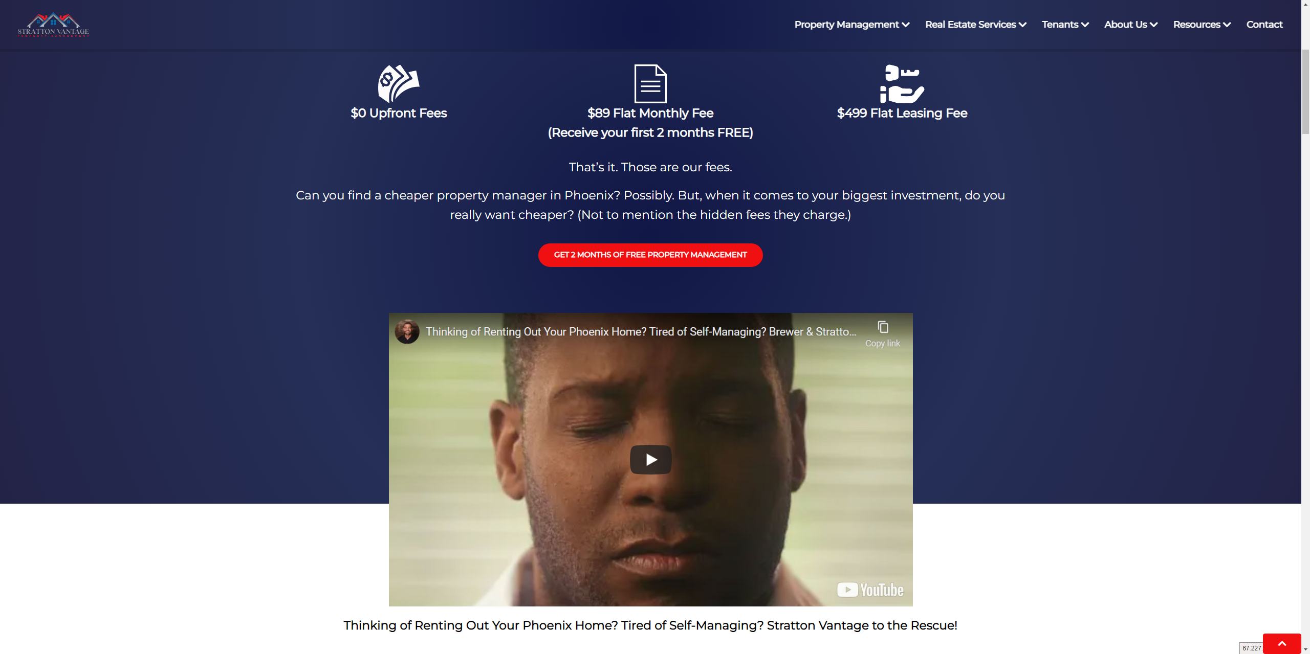 Stratton Vantage one